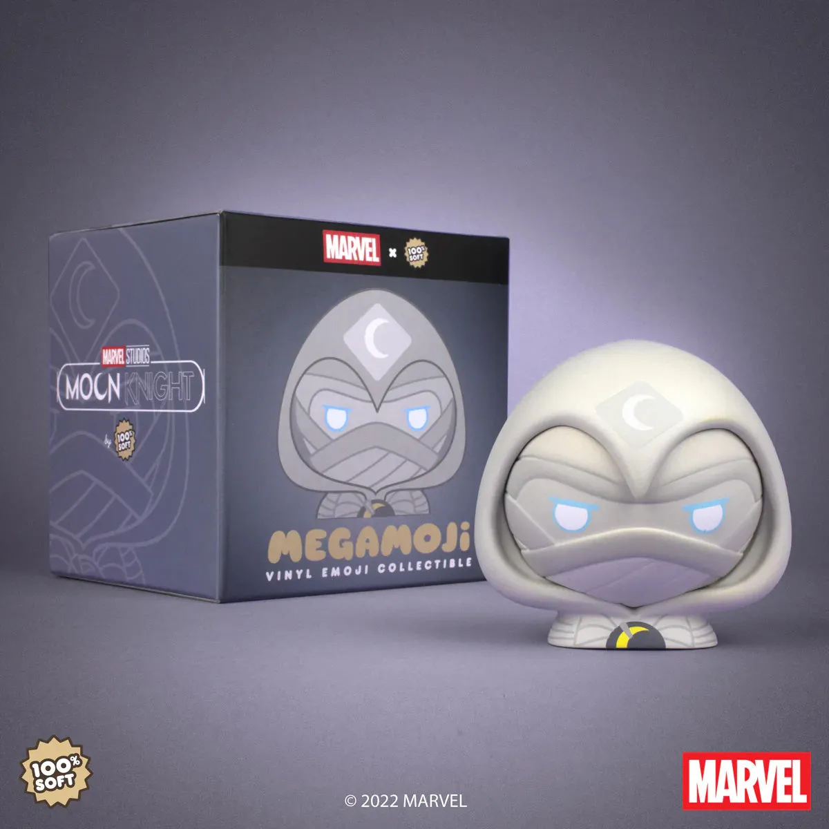 100% Soft - "Moon Knight" MEGAMOJI Vinyl Bust