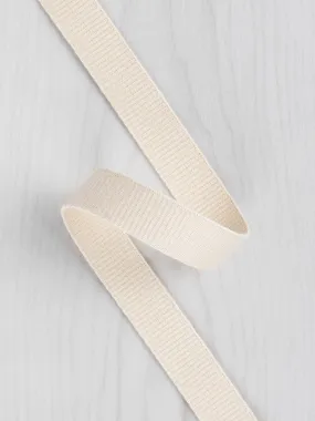 1" Cotton Webbing Strapping - Natural