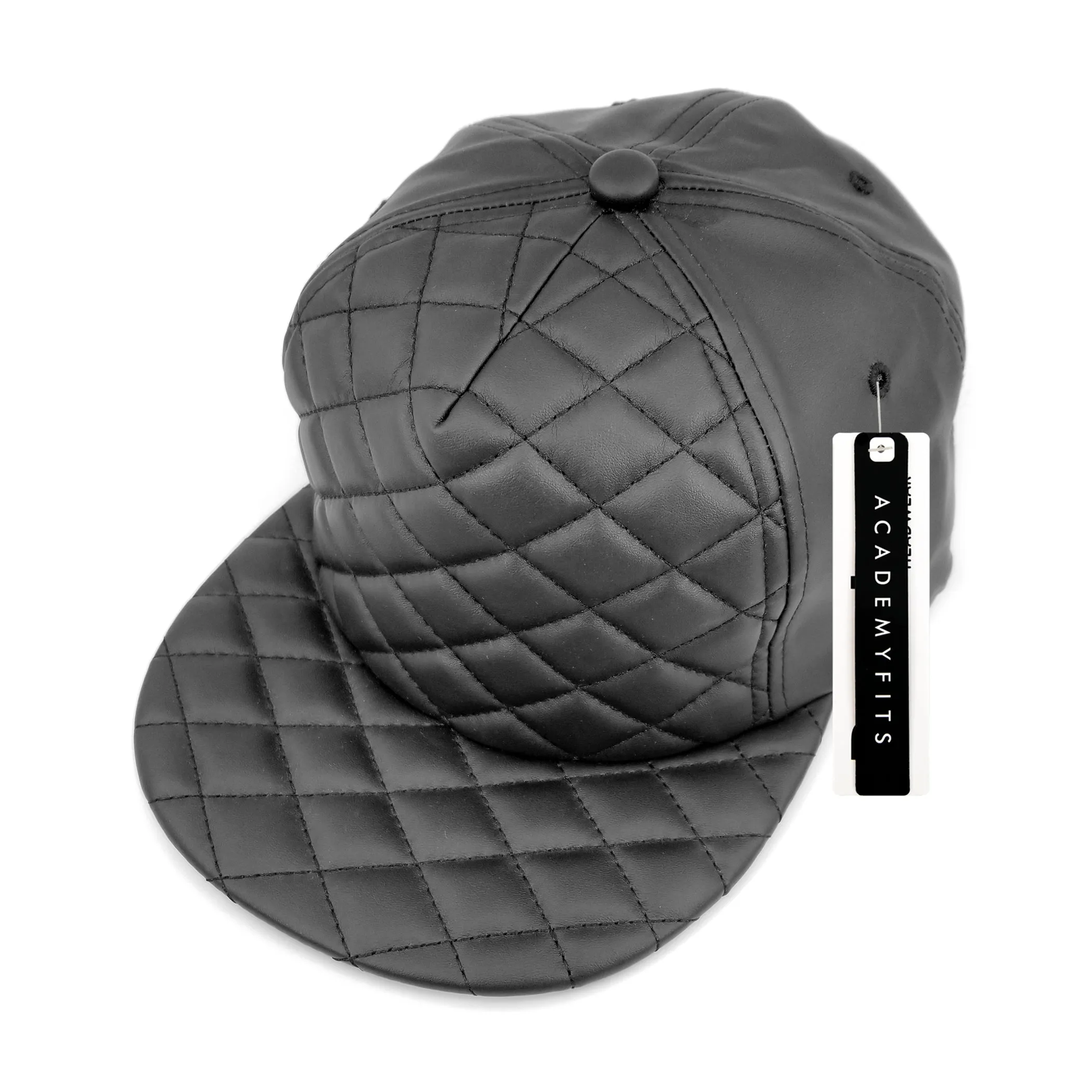 Academy Fits Quilted Foam Strapback Hat 4020