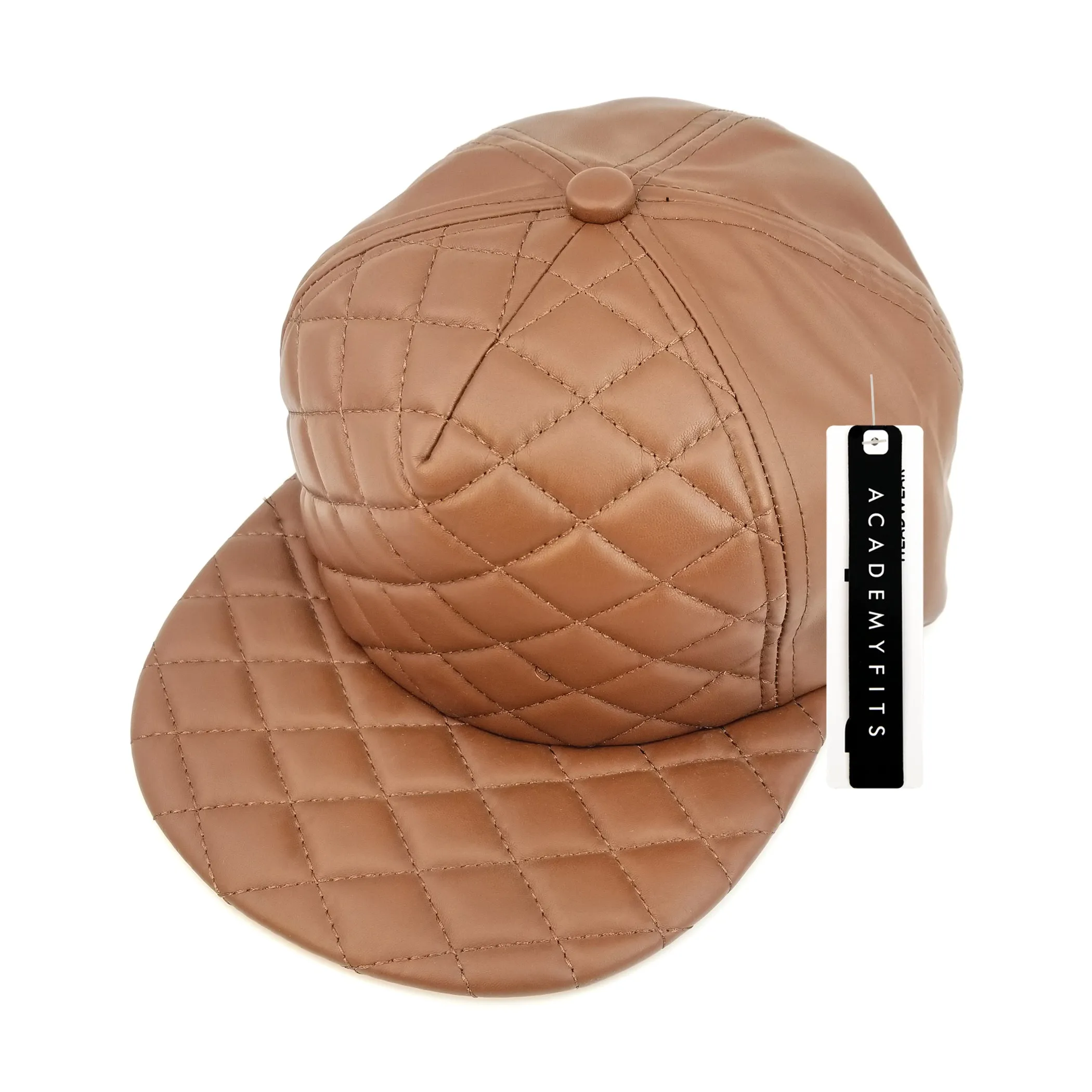 Academy Fits Quilted Foam Strapback Hat 4020