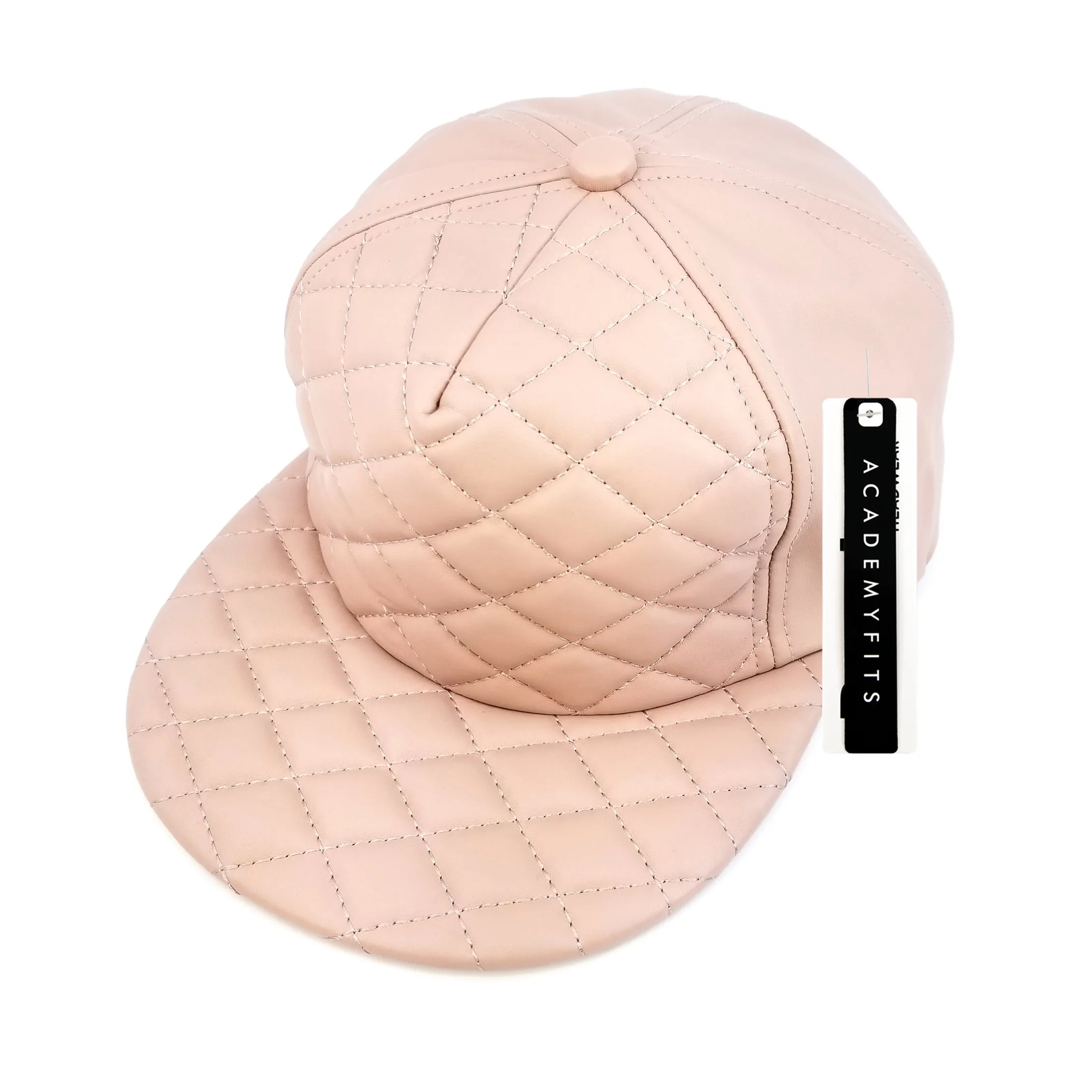 Academy Fits Quilted Foam Strapback Hat 4020