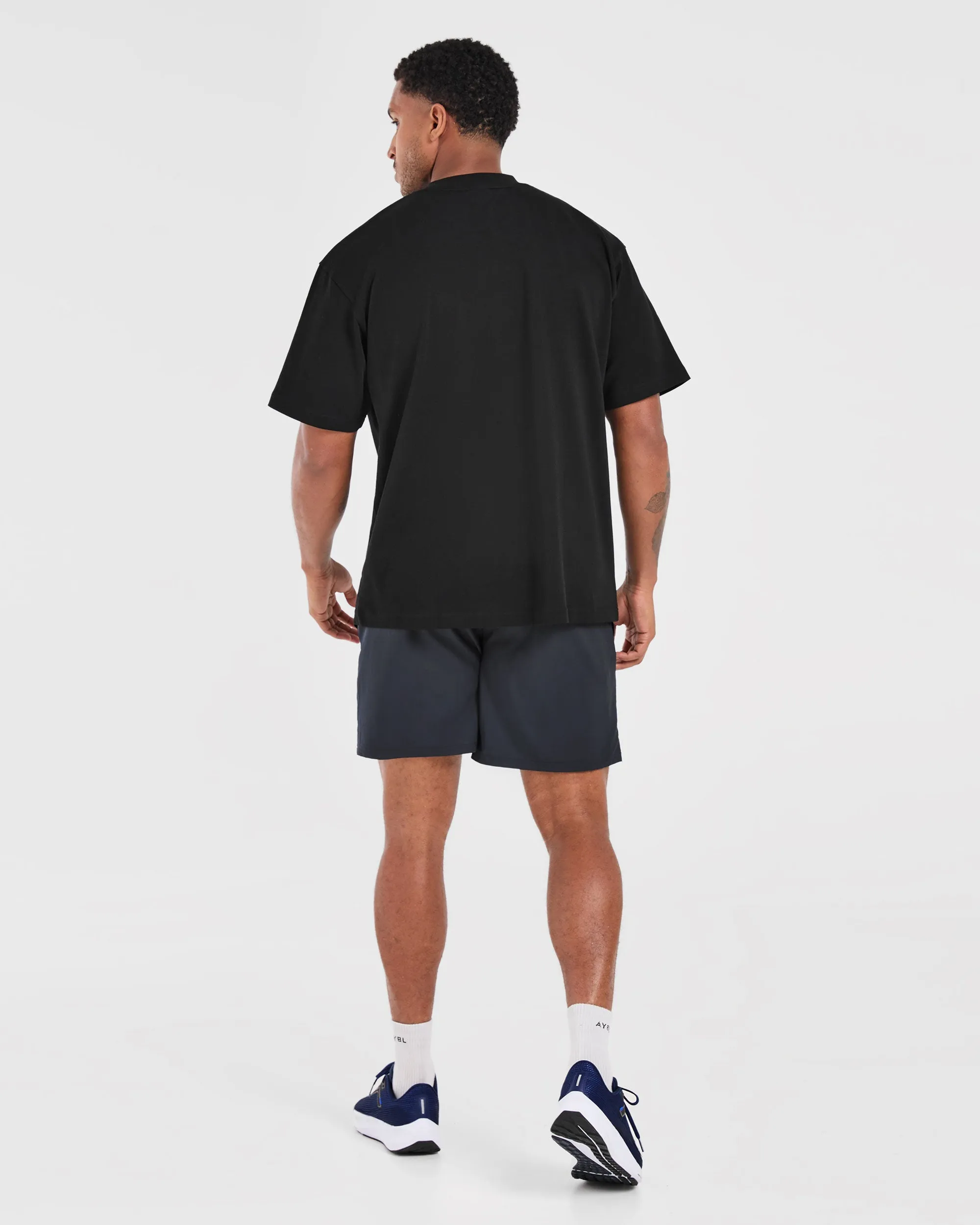 Athletics Oversized T Shirt - Black