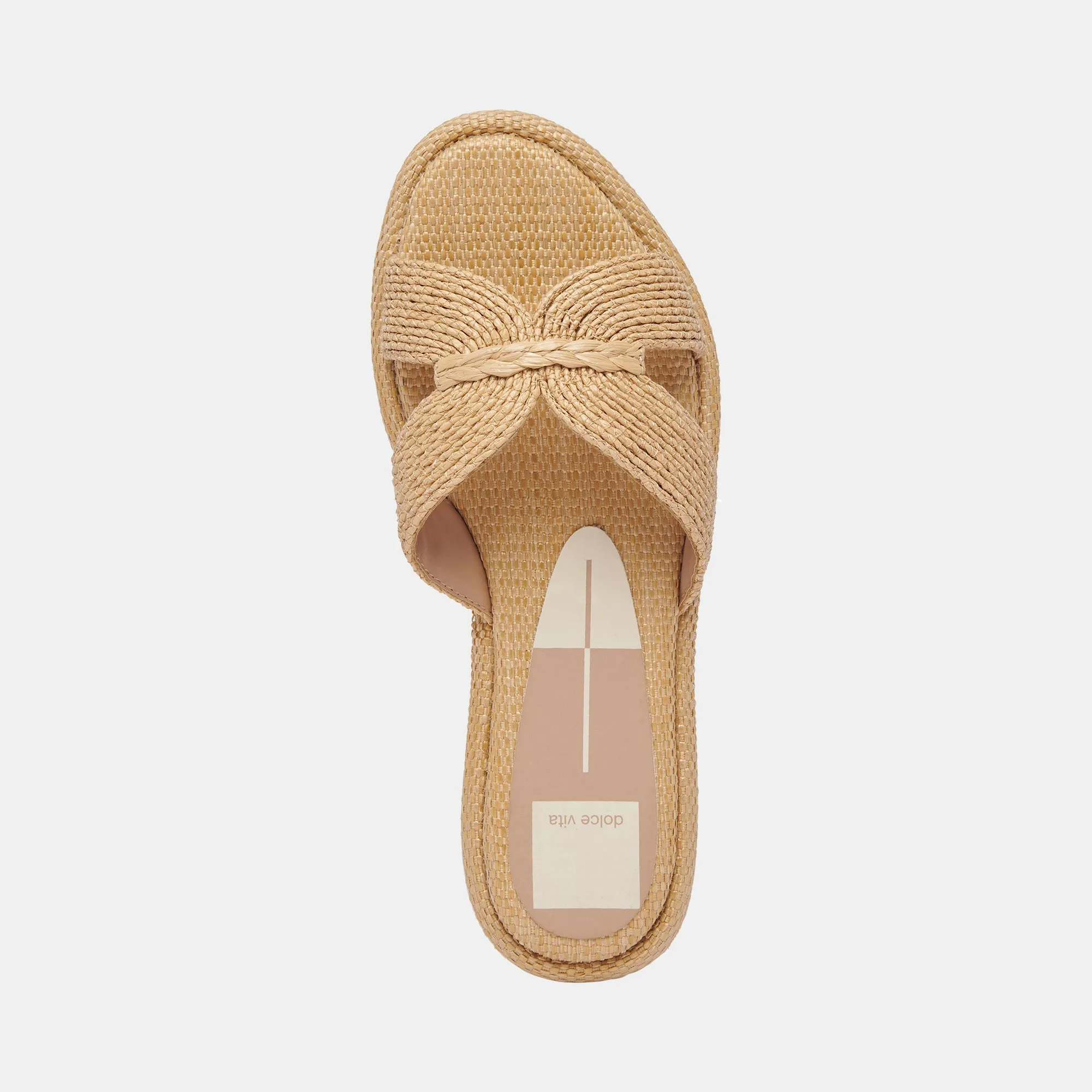 ATOMIC SANDALS LT NATURAL RAFFIA