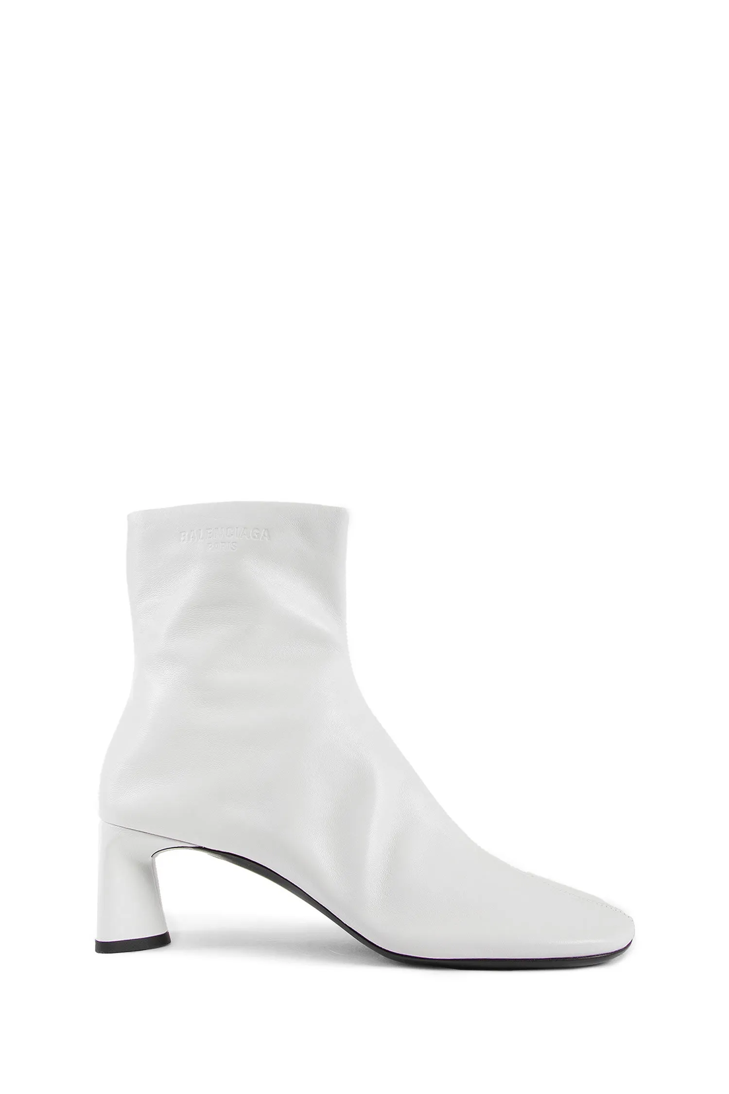 BALENCIAGA WOMAN OFF-WHITE BOOTS