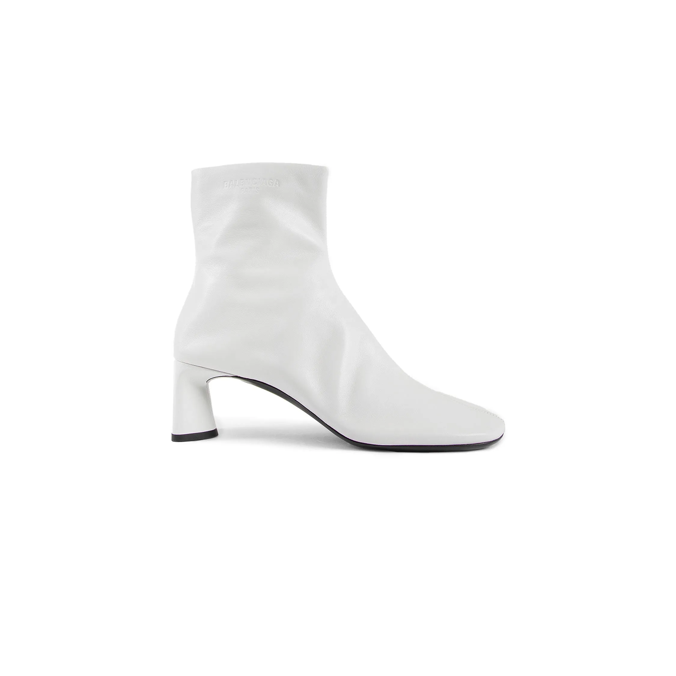 BALENCIAGA WOMAN OFF-WHITE BOOTS