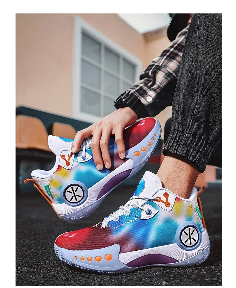 Basketball Shoes Youth Couple Sneakers National Trendy Style