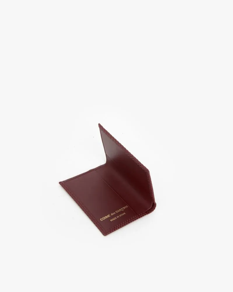 Bifold in Burgundy