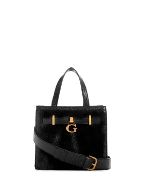 Black Bergen Mini Tote Bag