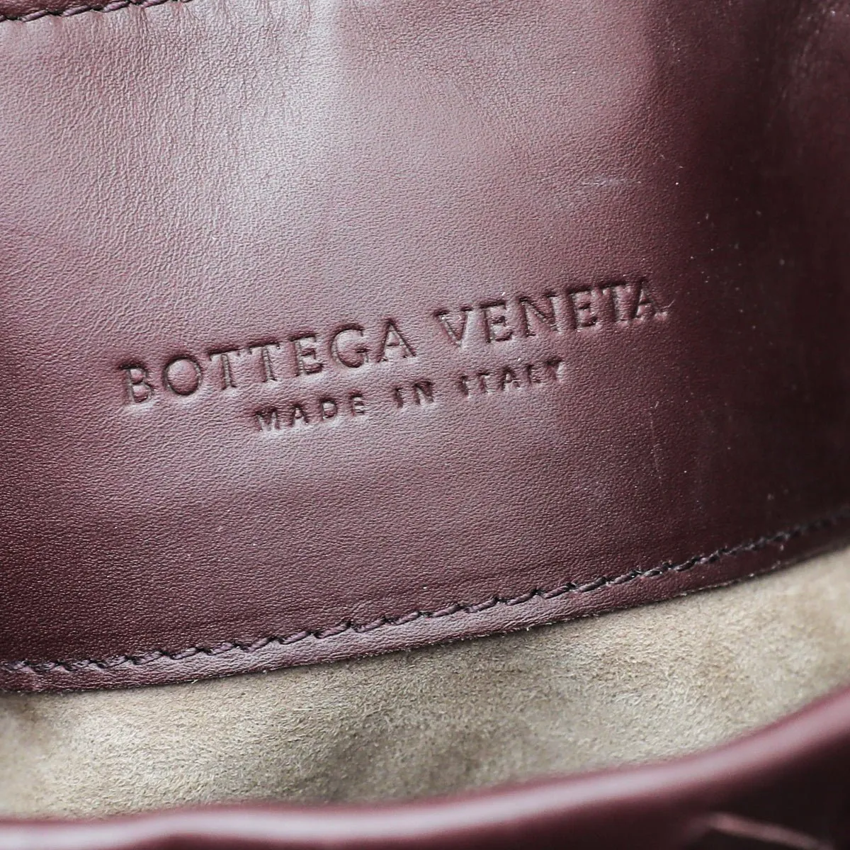 Bottega Veneta Burgundy Intrecciato Roma Tote Small Bag