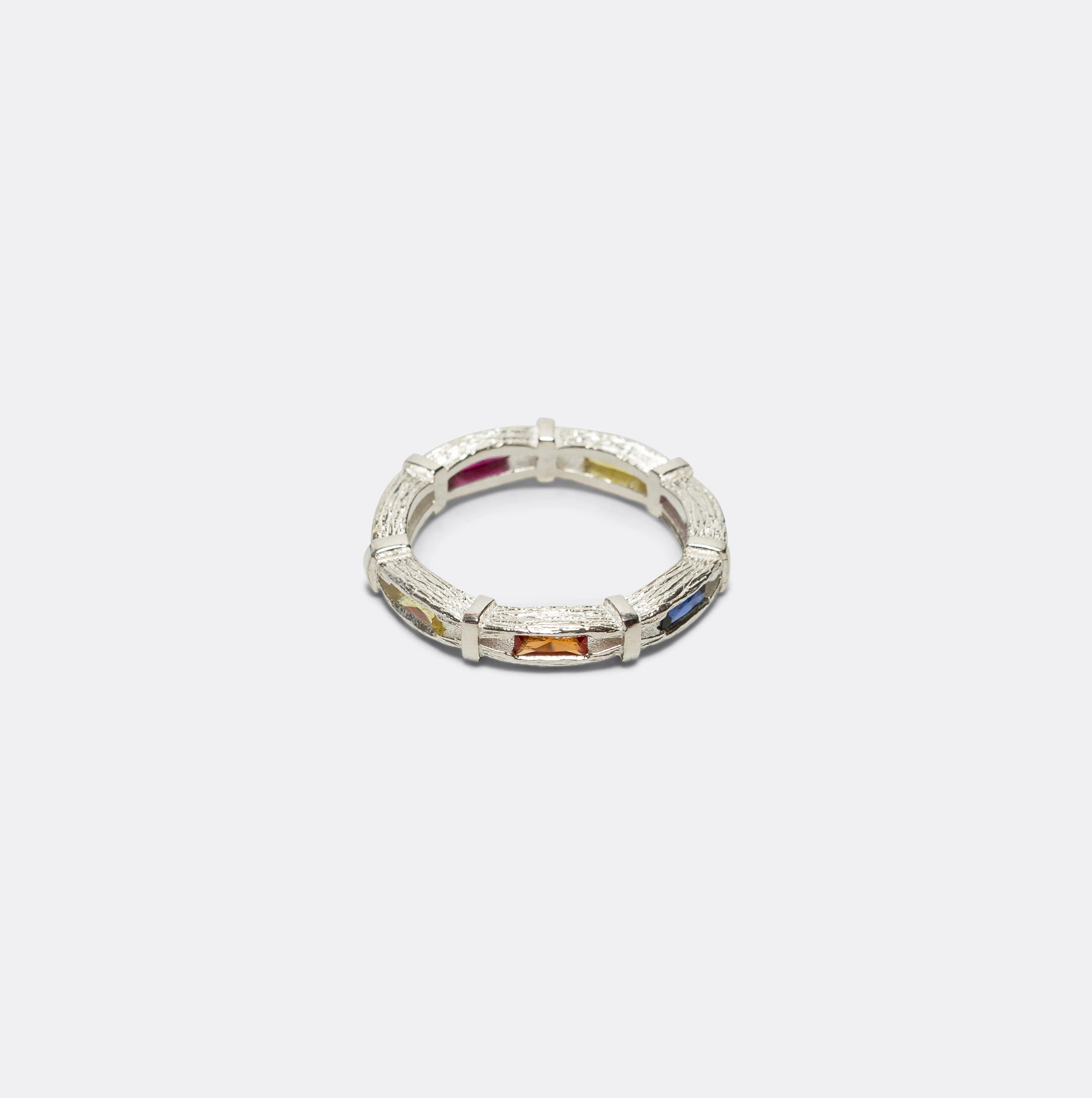 Bound Oak Eternity Ring - 925 Silver