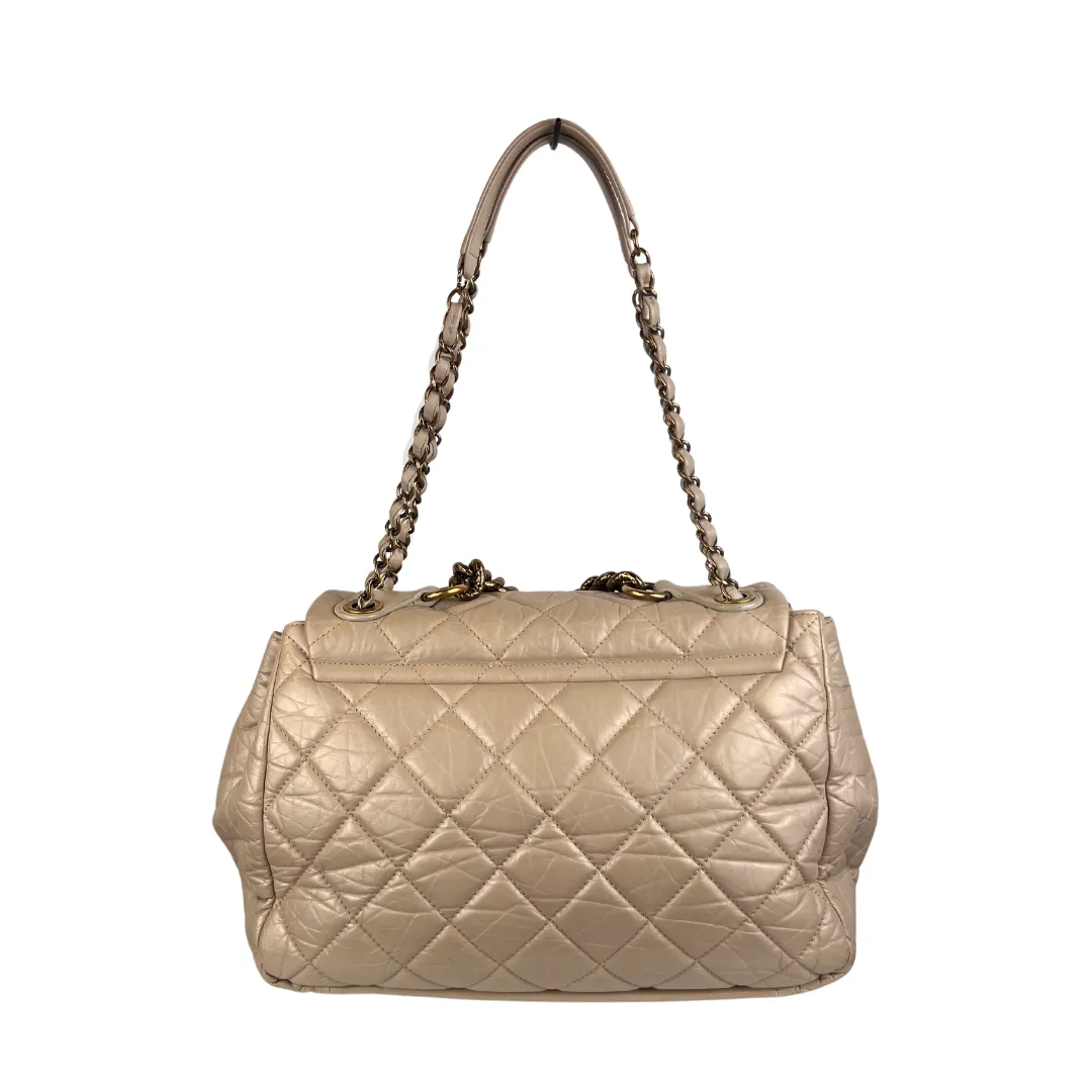 Chanel Beige Paris-Bombay Pondicherry Flap Bag