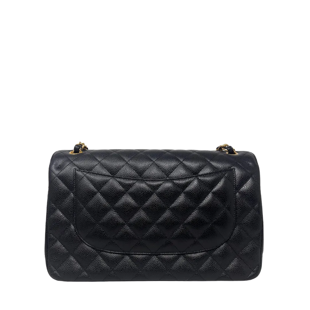 Chanel Caviar Classic Jumbo Double Flap