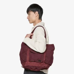 Crag Tote Bag Burgundy