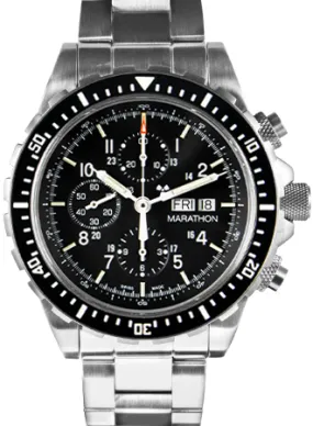 CSAR Jumbo Diver/Pilot Automatic Chronograph 46mm - Bracelet Ref. WW194014SS-0108