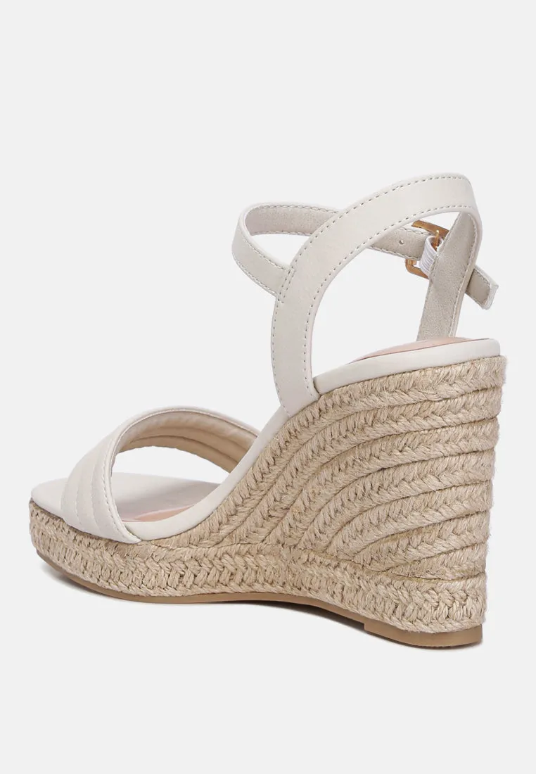 Espadrilles High Wedge Sandals By Ruw