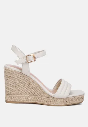 Espadrilles High Wedge Sandals By Ruw