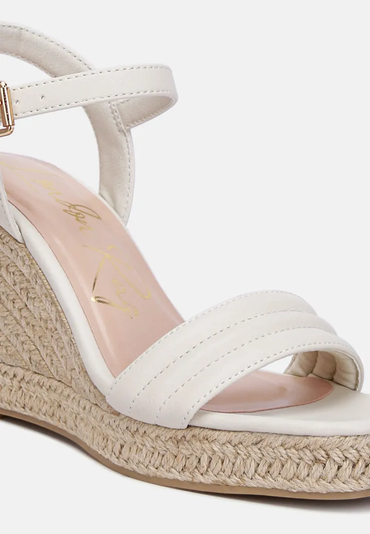 Espadrilles High Wedge Sandals By Ruw