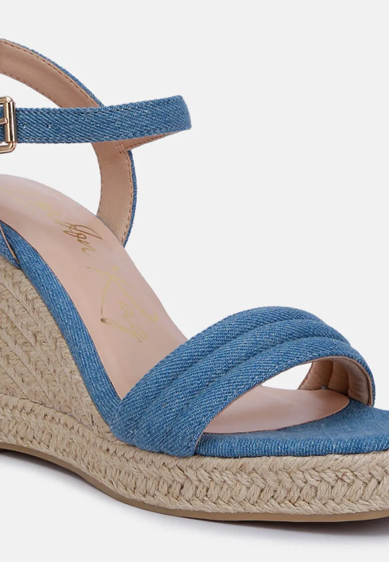 Espadrilles High Wedge Sandals By Ruw