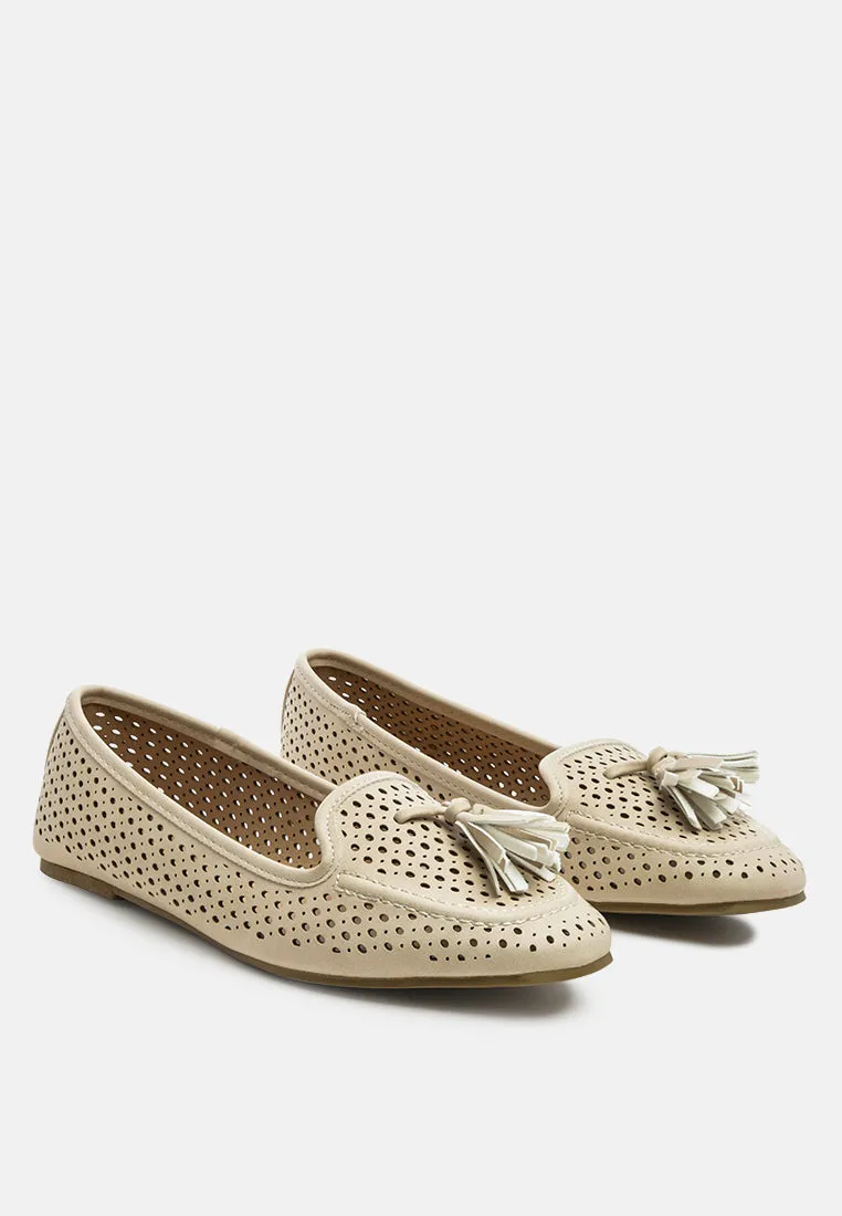 Feet Nest Perforated Microfiber Loafer By Ruw