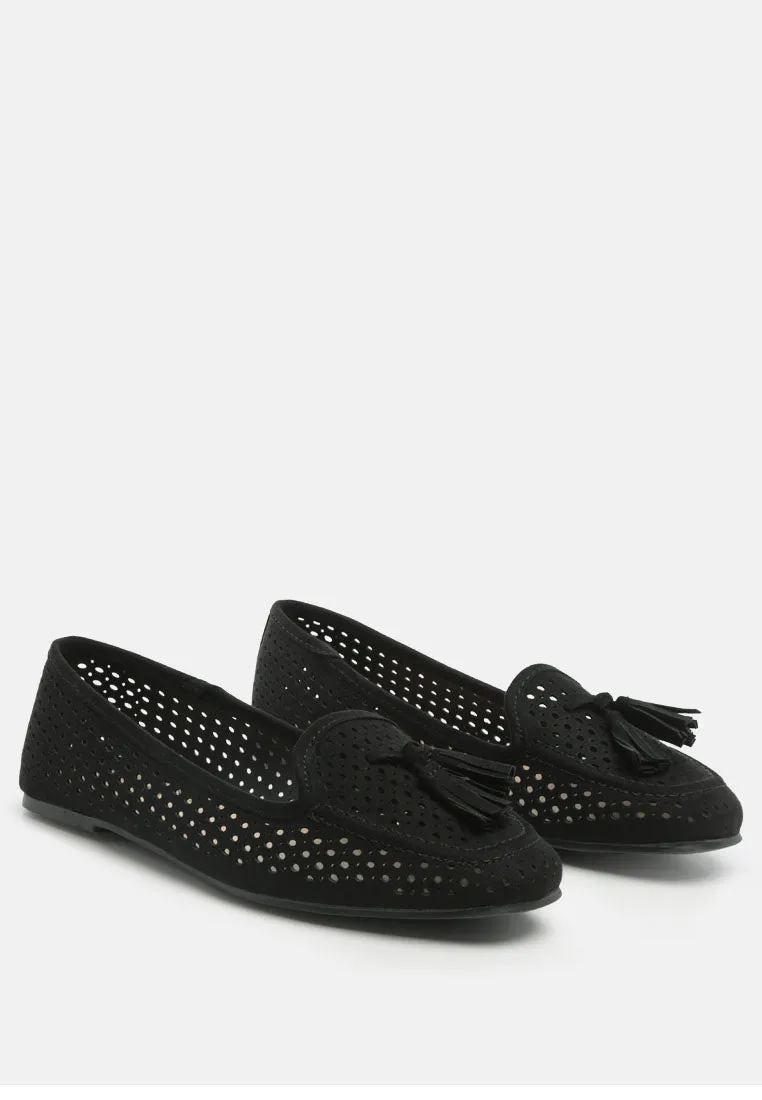 Feet Nest Perforated Microfiber Loafer By Ruw