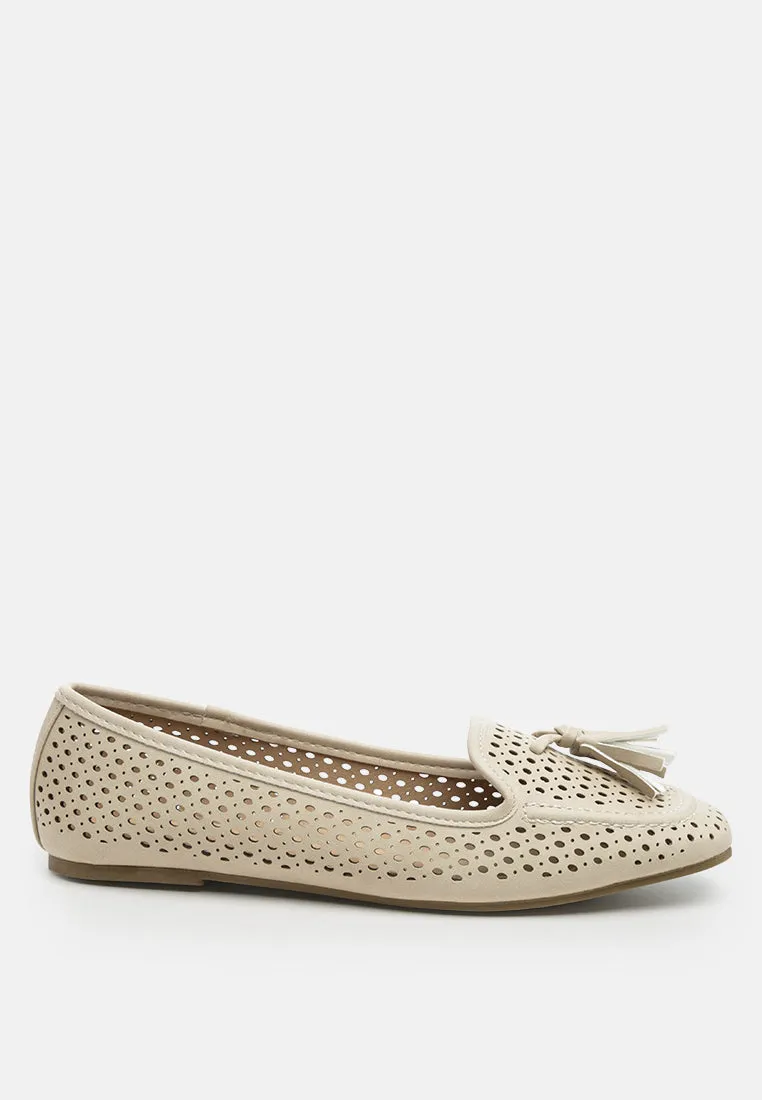 Feet Nest Perforated Microfiber Loafer By Ruw