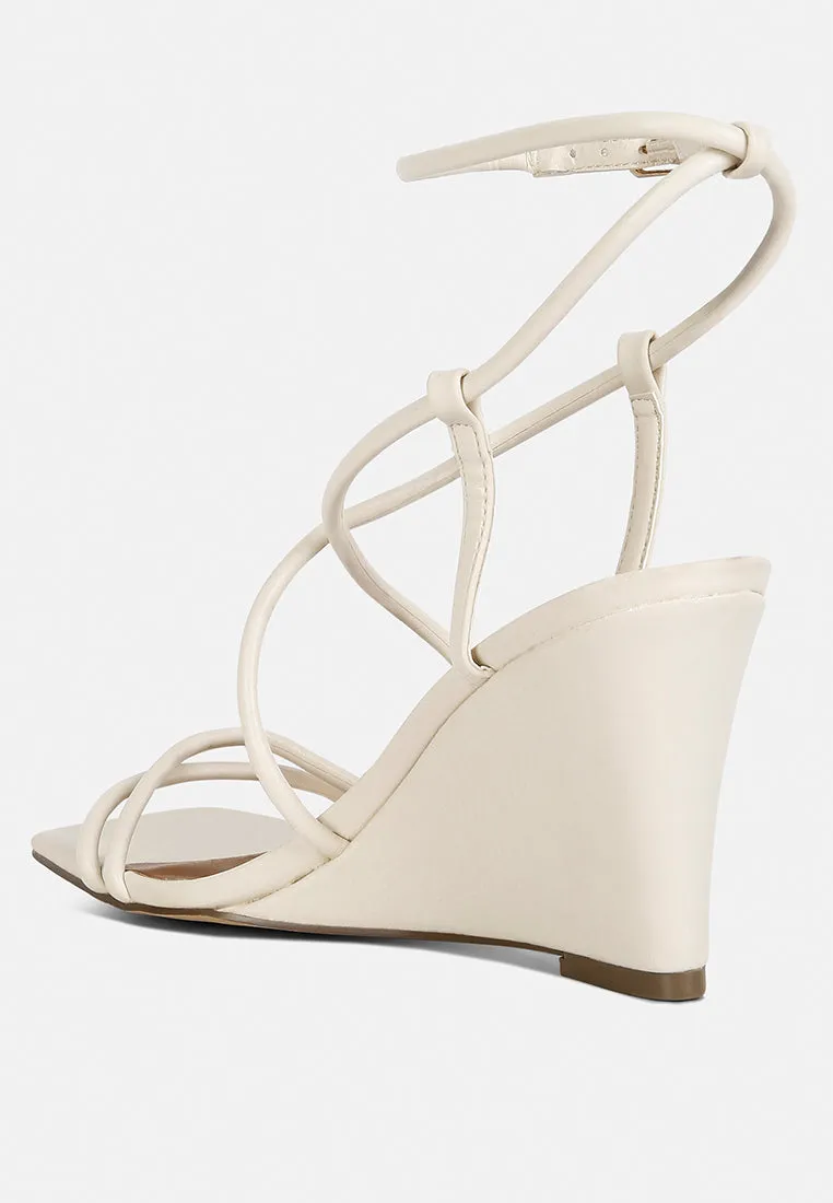 Gram Hunt Ankle Strap Wedge Sandals