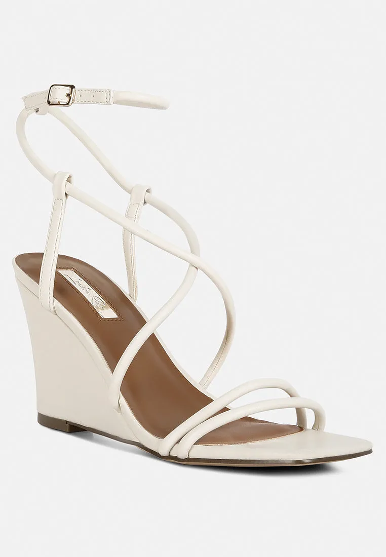 Gram Hunt Ankle Strap Wedge Sandals