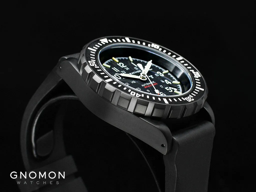 GSAR NGM Diver Black Automatic - Rubber Ref. WW194006BK-0130