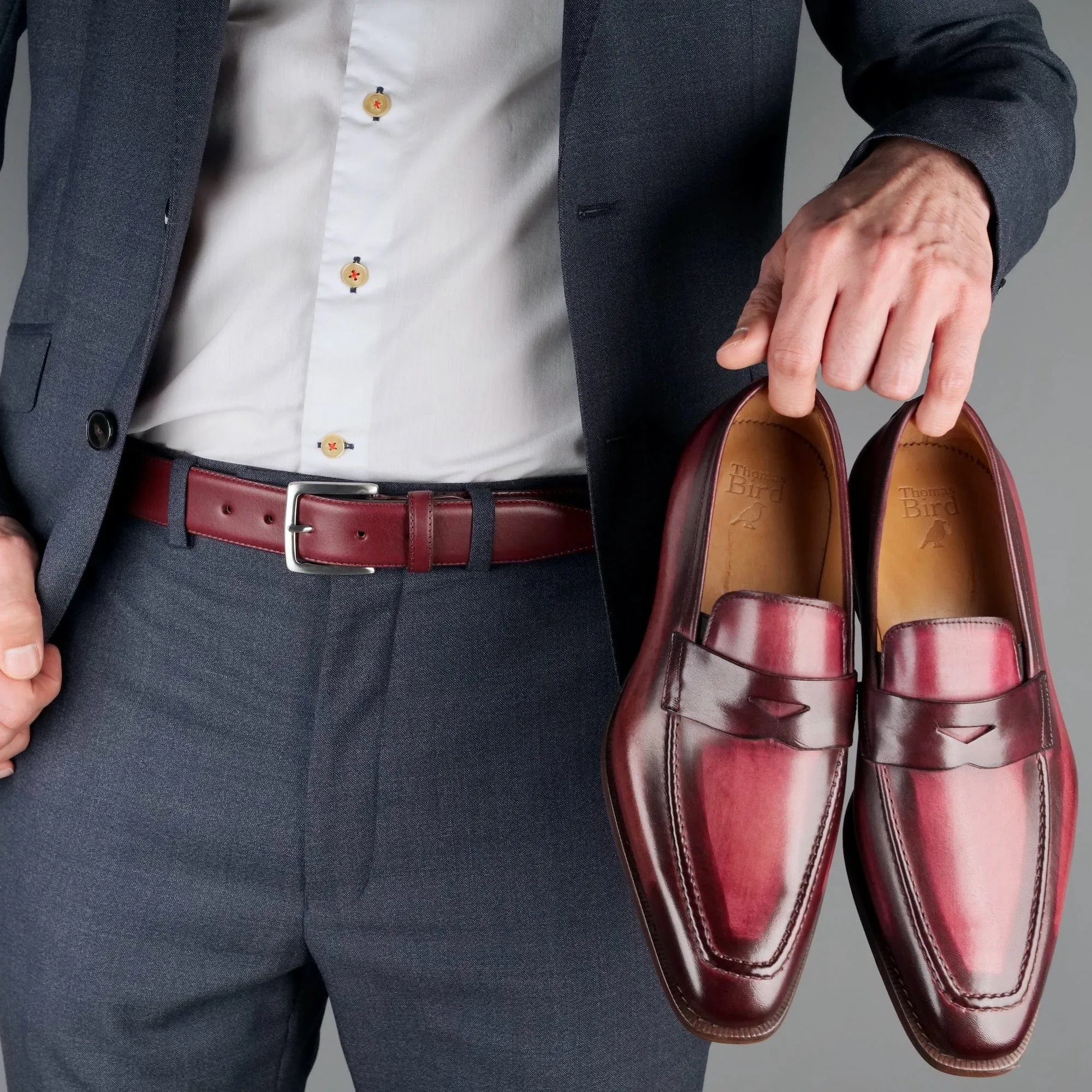 Hampton Penny Loafer Oxblood