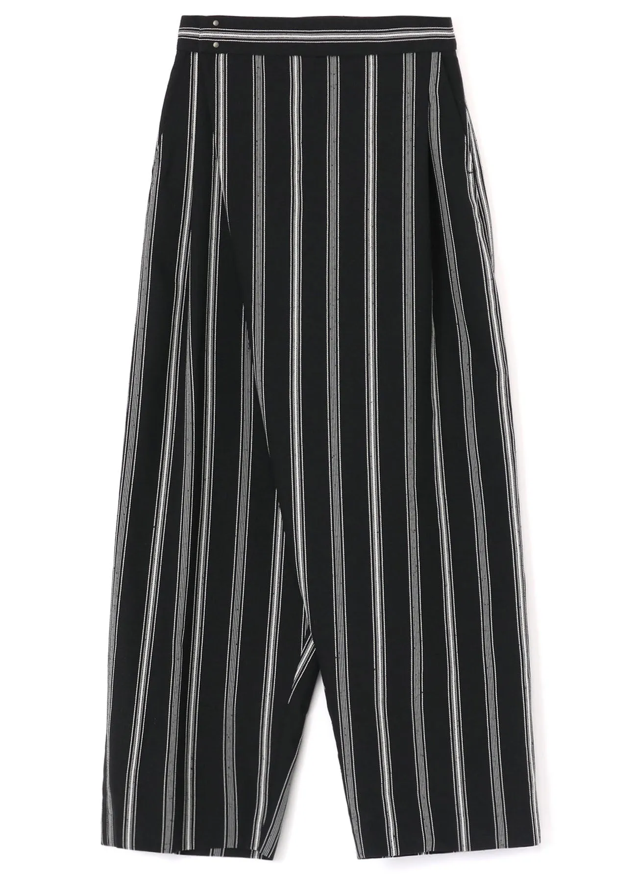 HARD TWISTED STRIPE PLEATED PANTS