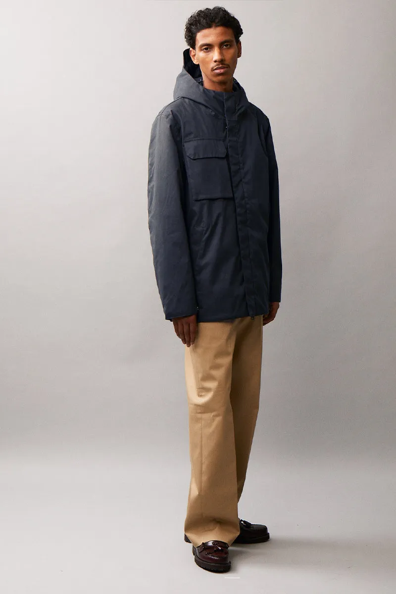 K-SEA POLY RAYON AW22 NAVY