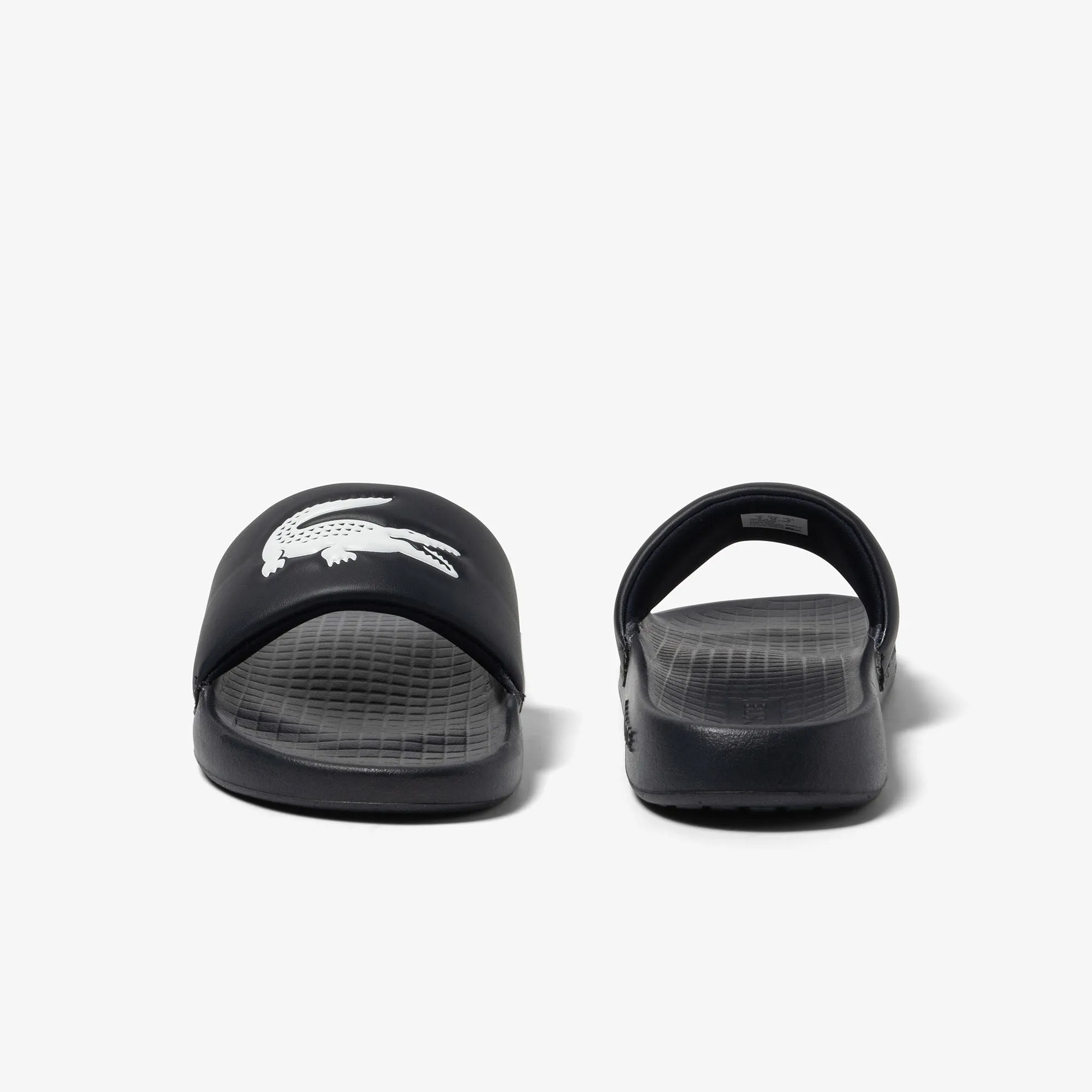 Lacoste Men's Croco 1.0 Synthetic Slides