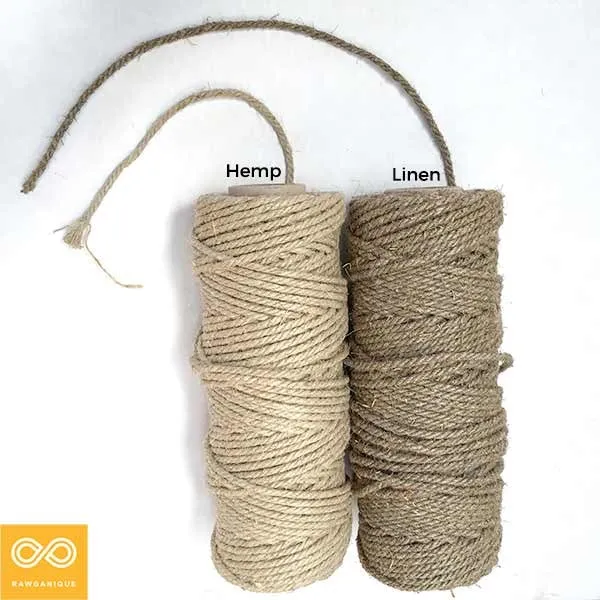 LR6B 6mm Flax Linen Rope (3kg Roll)