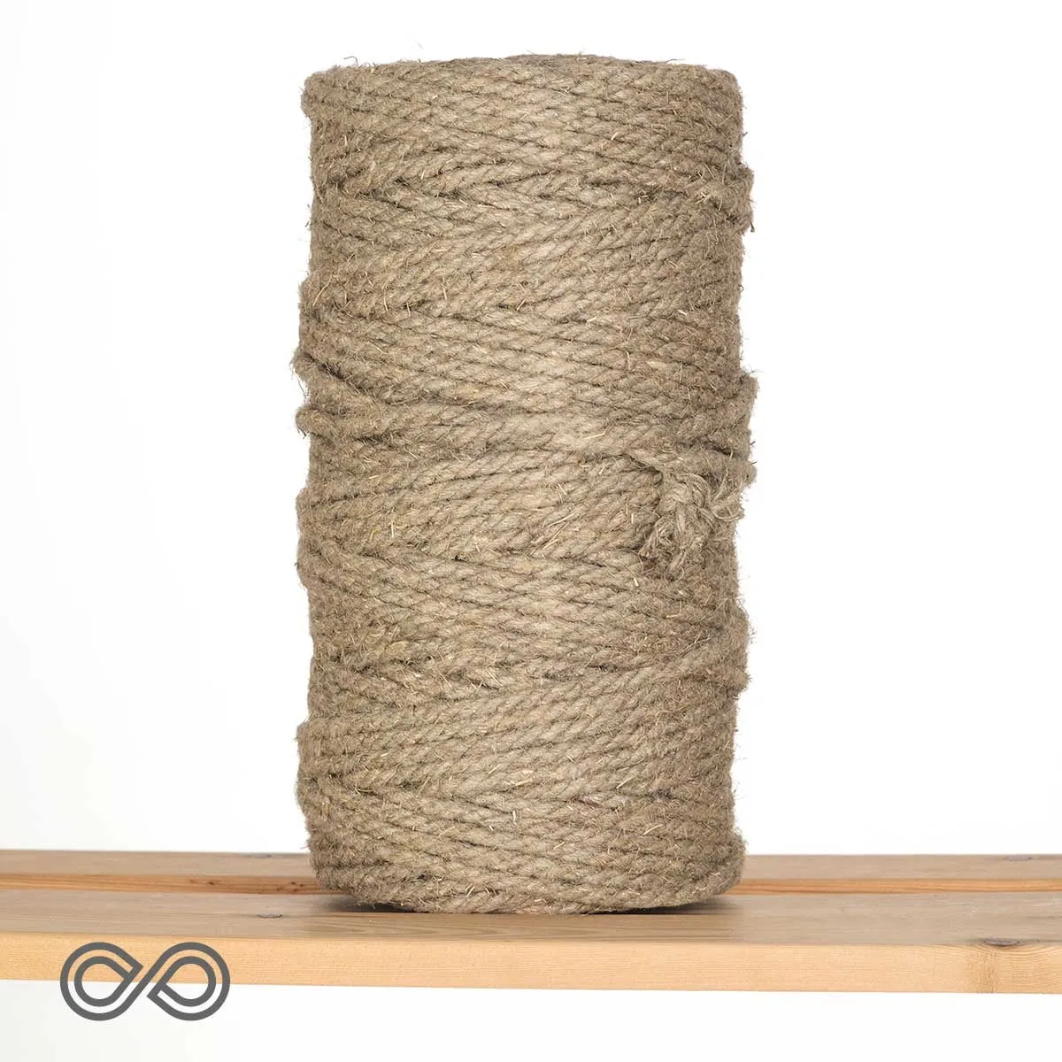 LR6B 6mm Flax Linen Rope (3kg Roll)