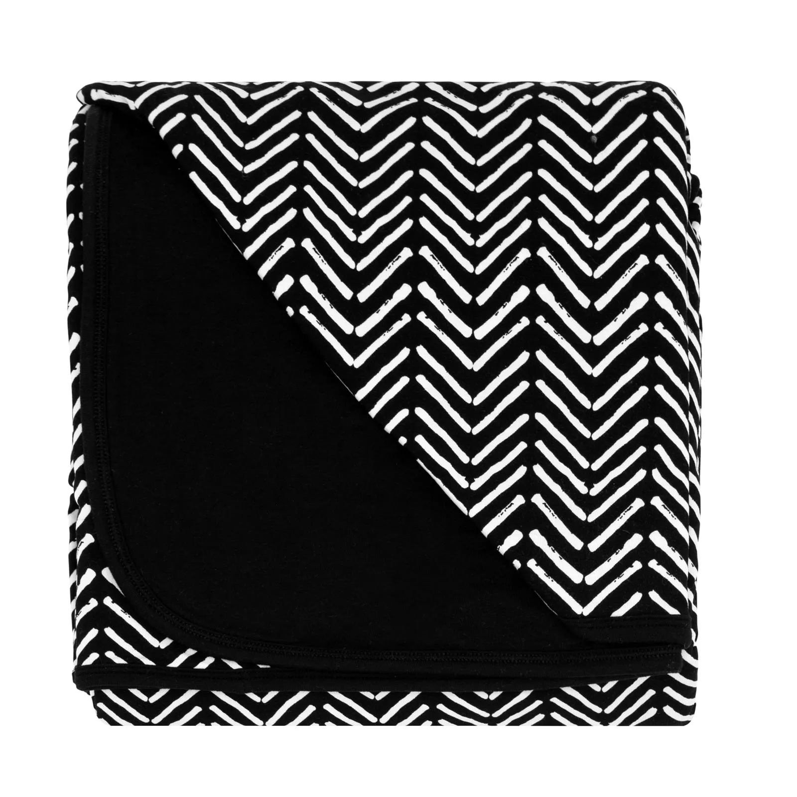 Monochrome Chevron Large Cloud Blanket®