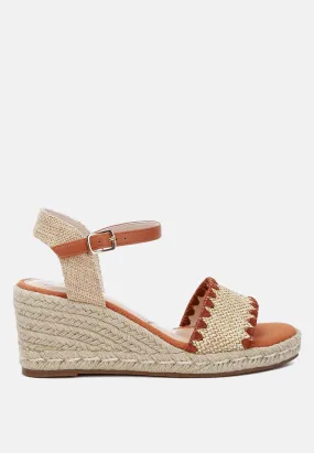 Raffia Wedge Espadrilles By Ruw