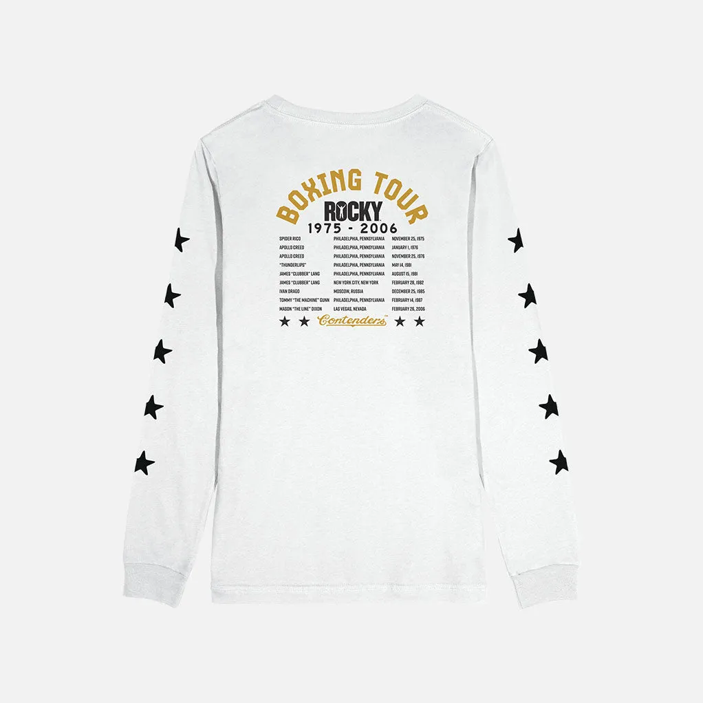 ROCKY BOXING TOUR LONG SLEEVE SHIRT