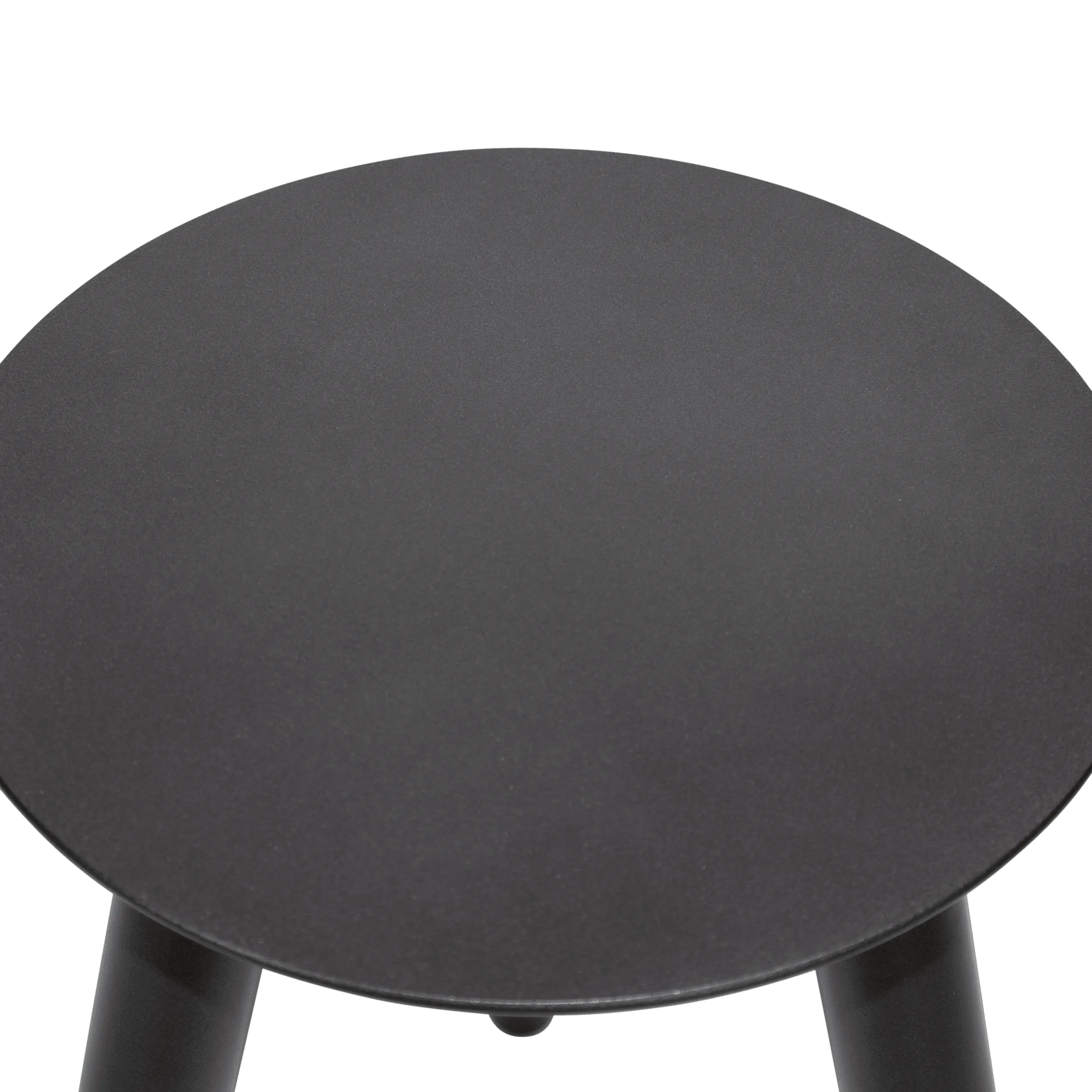 Santorini Large/Medium Side Table Set in Gunmetal Grey