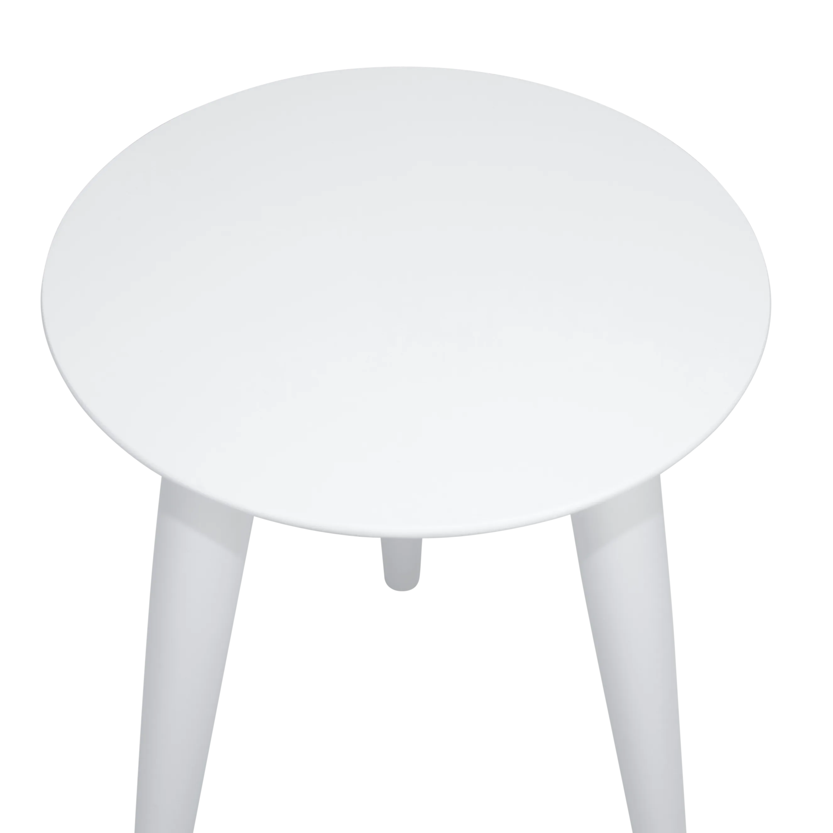 Santorini Medium Side Table in Arctic White