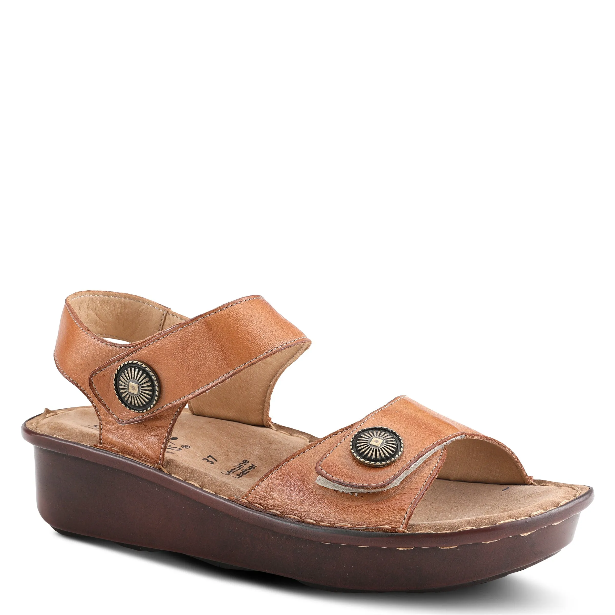 SPRING STEP TOCA QUARTER STRAP SANDALS