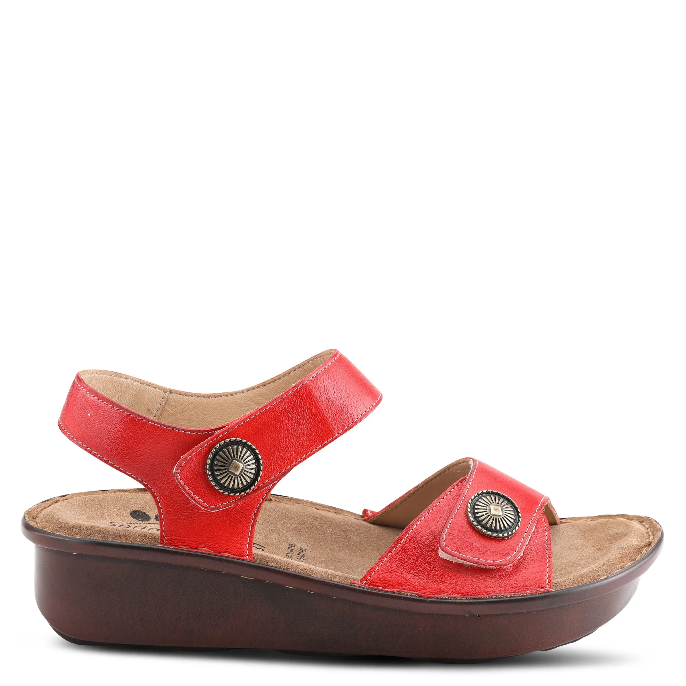 SPRING STEP TOCA QUARTER STRAP SANDALS