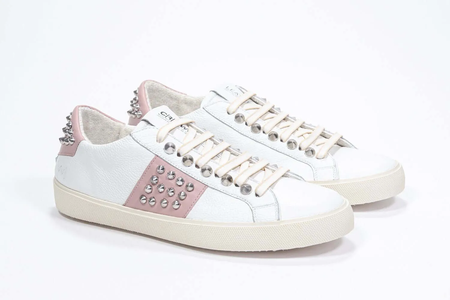 STUDLIGHT | Pink & White  - Low Top - Women