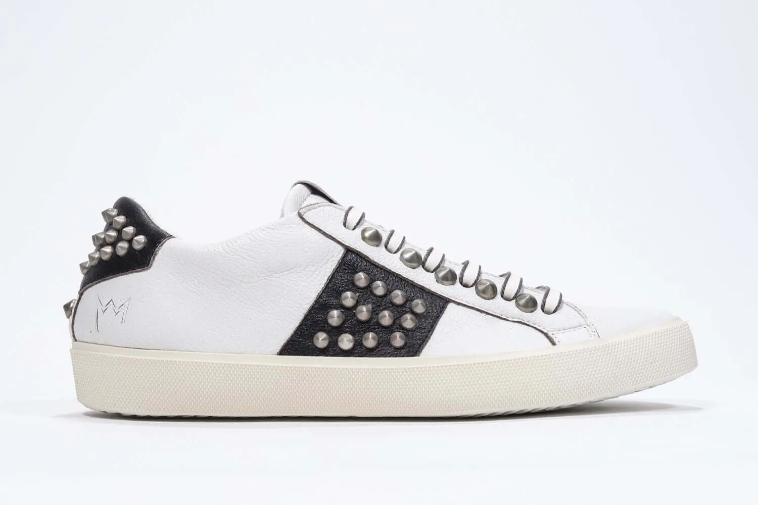 STUDLIGHT | White & Black  - Low Top - Women