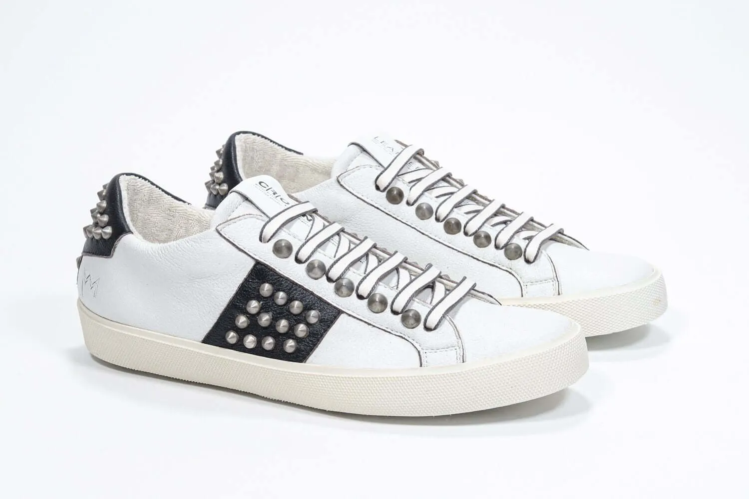 STUDLIGHT | White & Black  - Low Top - Women