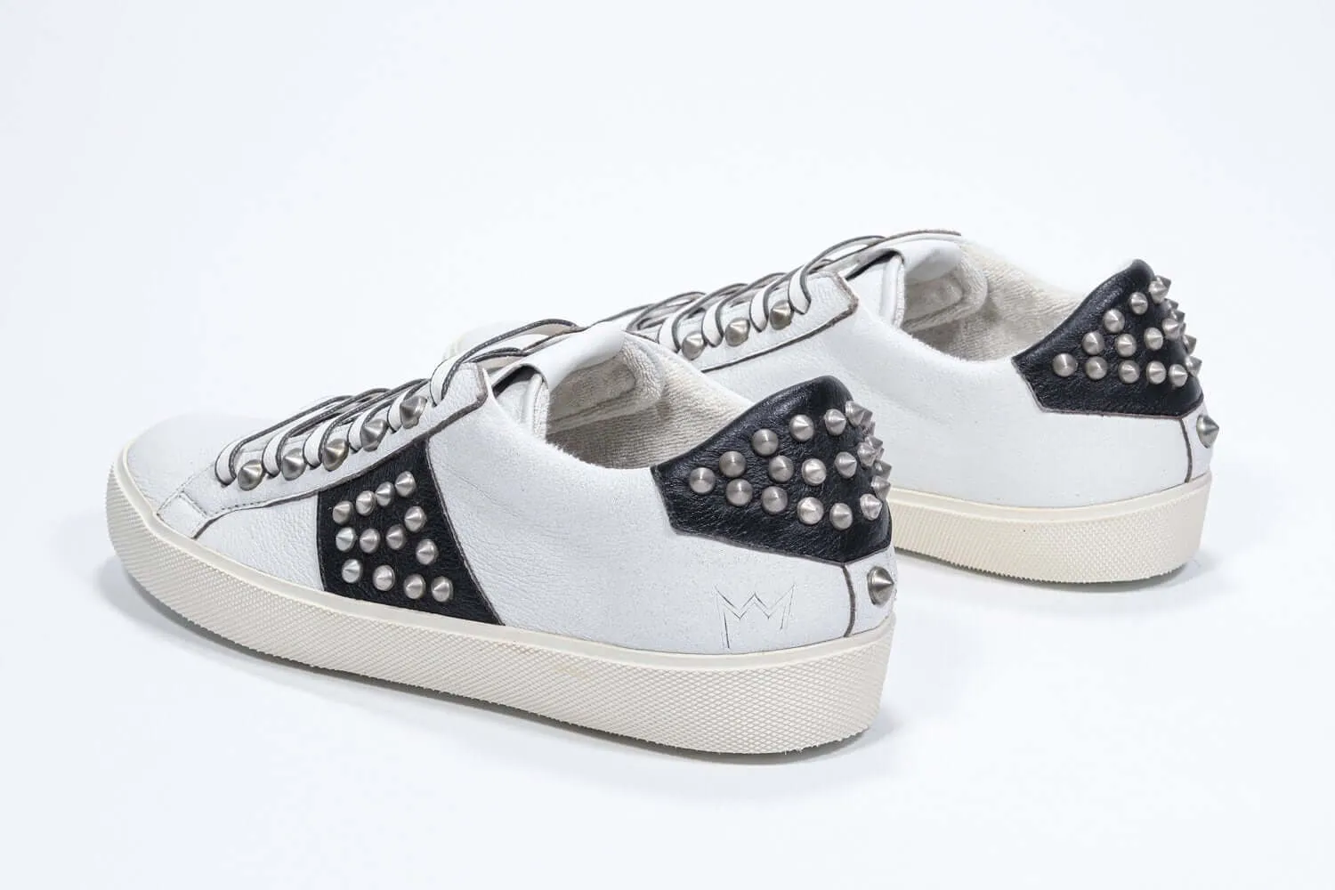 STUDLIGHT | White & Black  - Low Top - Women