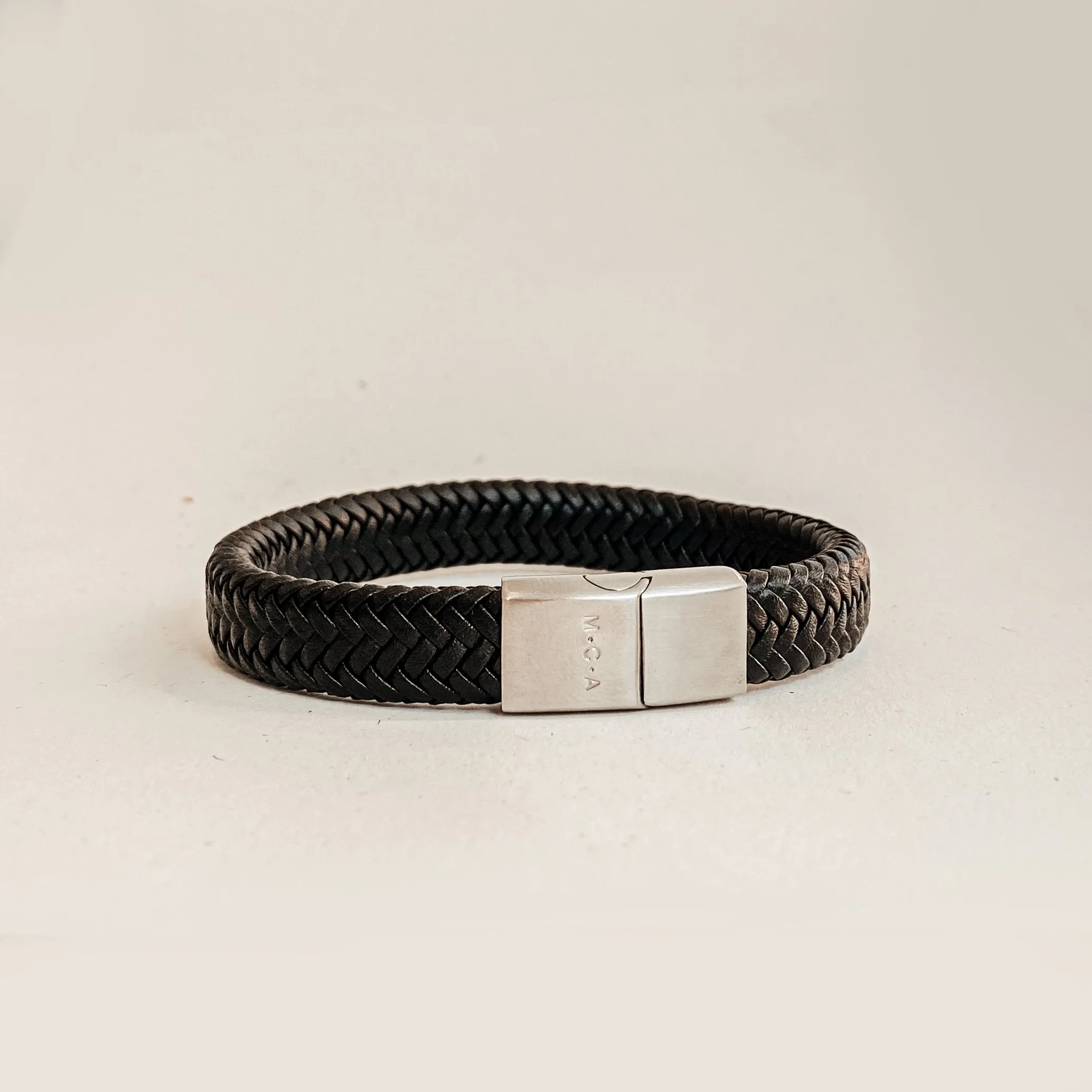 The Boys' Bracelet • Mini Braided Leather Bracelet