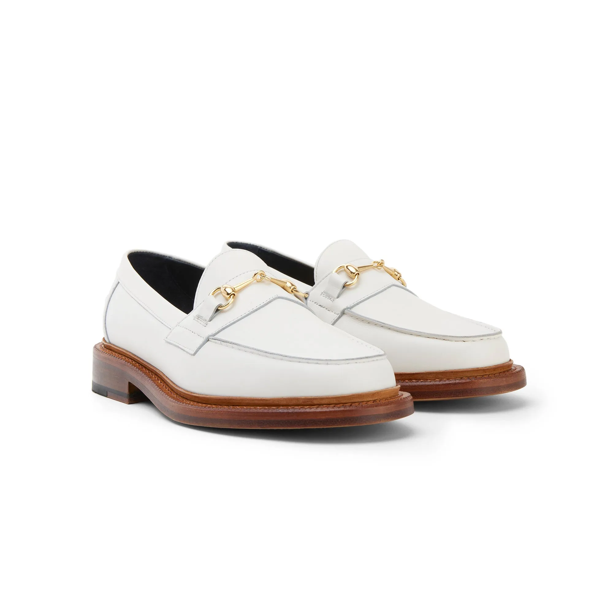 The Mason Horse Bit Loafer Exclusively for Academy, Pearl