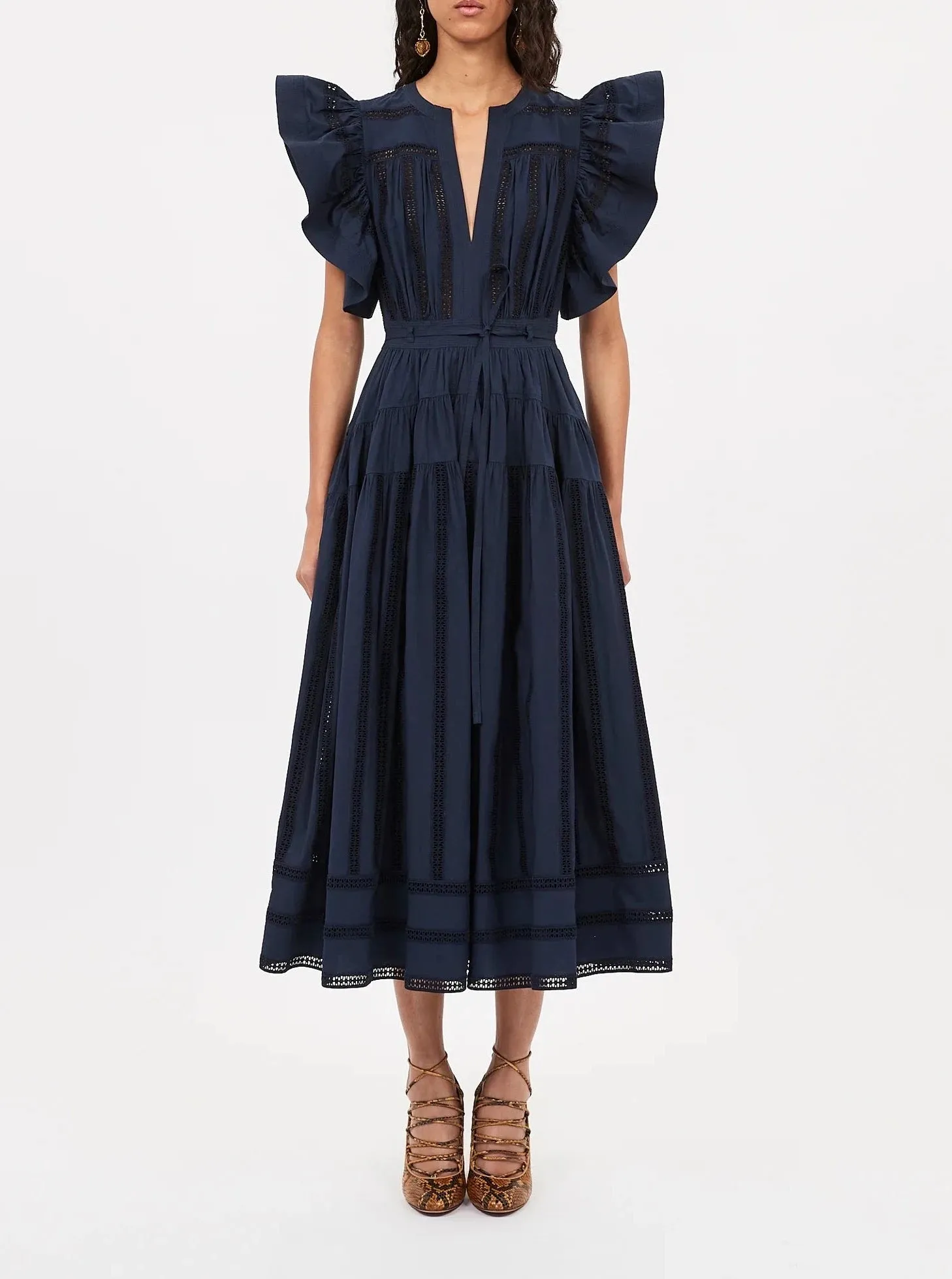 Ulla Johnson Emery Dress in Midnight