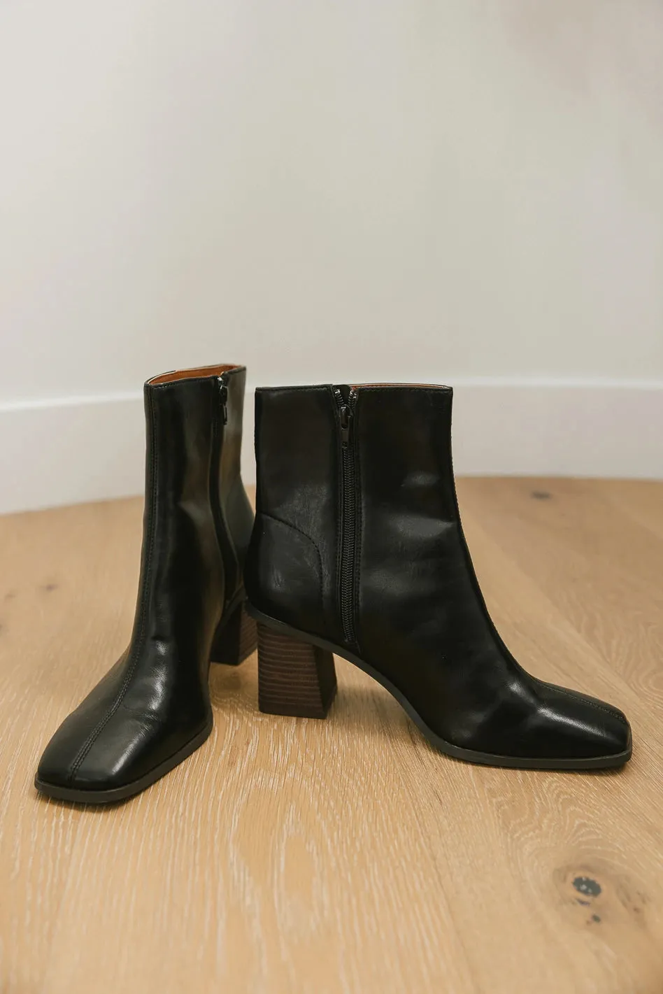 Vera Ankle Boots in Black - FINAL SALE