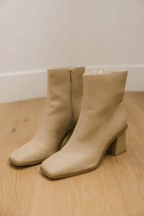 Vera Ankle Boots in Taupe - FINAL SALE